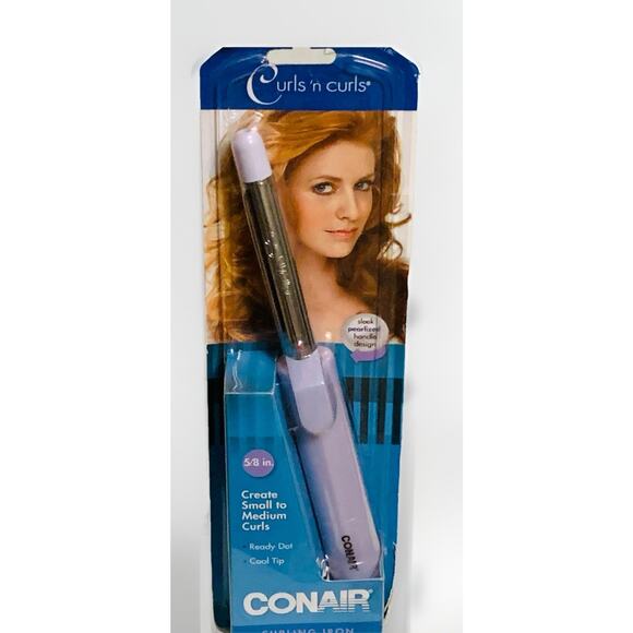 Conair Curls N' Curls Curling Iron 5/8" Tight Spiral Curls CD11JBC Cool Tip NIB - Picture 1 of 5
